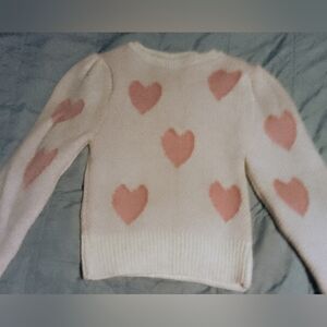 Miss Selfridge Heart Sweater
